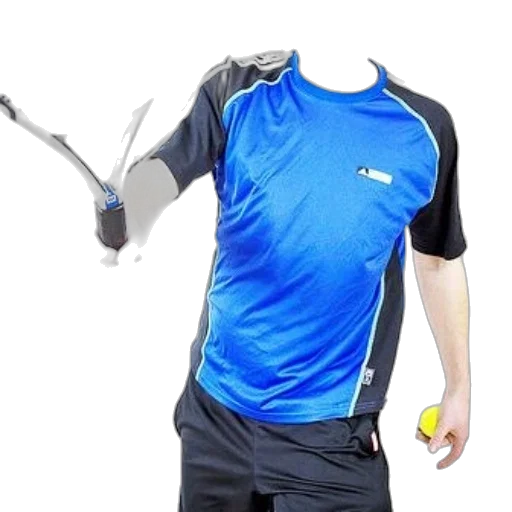 staff, jacket, robot, mask, 3d render, photorealistic, person, blue transparent PNG cut-out