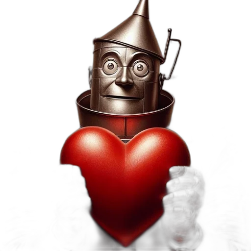 robot, mask, crown, concept art, 3d render, fantasy art, photorealistic, metallic transparent PNG cut-out