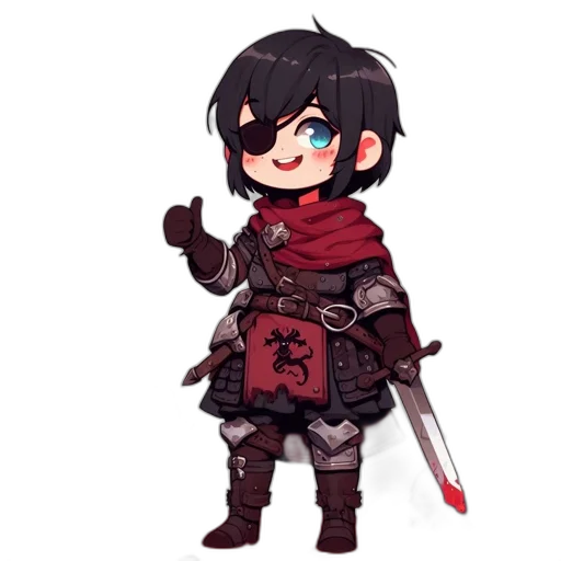 weapon, sword, staff, dragon, pixel art, fantasy art, concept art, anime transparent PNG cut-out