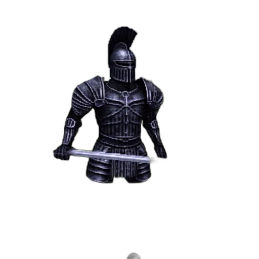 sword, mask, robot, weapon, 3d render, concept art, fantasy art, pixel art transparent PNG cut-out