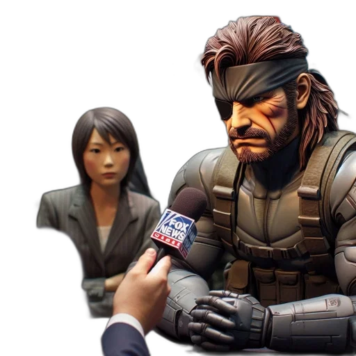 3d render, concept art, cyberpunk, comic book art, solid, snake, character, resembling transparent PNG cut-out