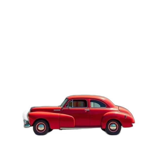 car, weapon, crown, hat, 3d render, photorealistic, concept art, red transparent PNG cut-out
