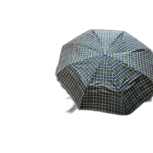 umbrella, hat, jacket, crown, 3d render, photorealistic, plaid, lies transparent PNG cut-out