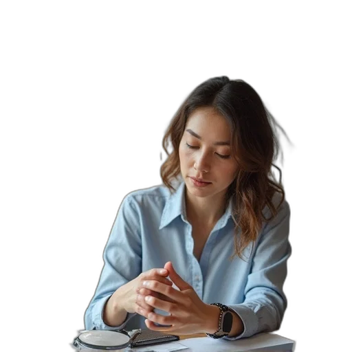 staff, jewelry, jacket, photorealistic transparent PNG cut-out