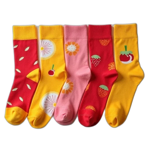 fruit, socks, pack transparent PNG cut-out