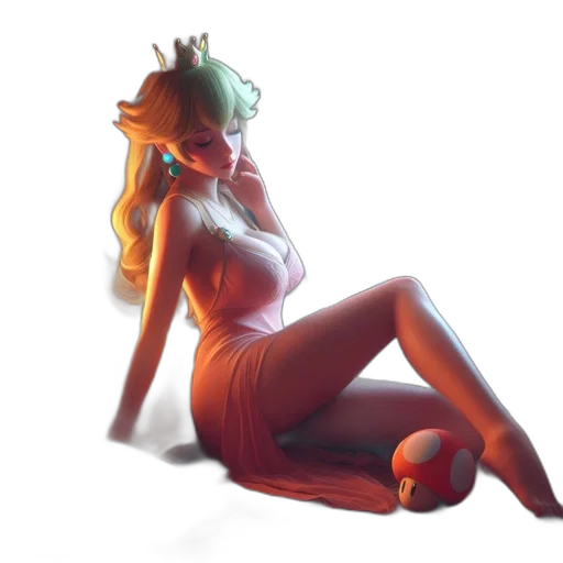crown, dress, creature, concept art, fantasy art, pixel art, watercolor, outer space transparent PNG cut-out