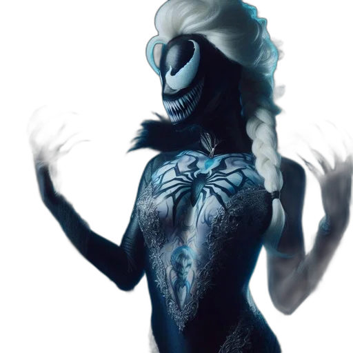 mask, creature, concept art, fantasy art, comic book art, 3d render, dark, character transparent PNG cut-out