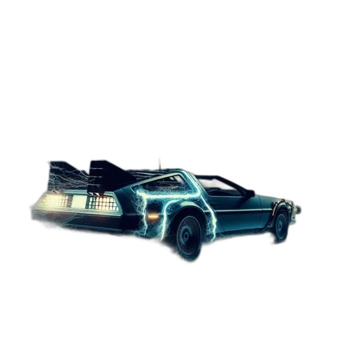 car, robot, weapon, jacket, concept art, vaporwave, 3d render, cyberpunk transparent PNG cut-out