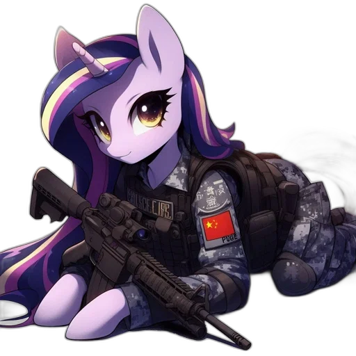 weapon, staff, cyberpunk, concept art, pixel art, anime, animal-human, hybrid transparent PNG cut-out