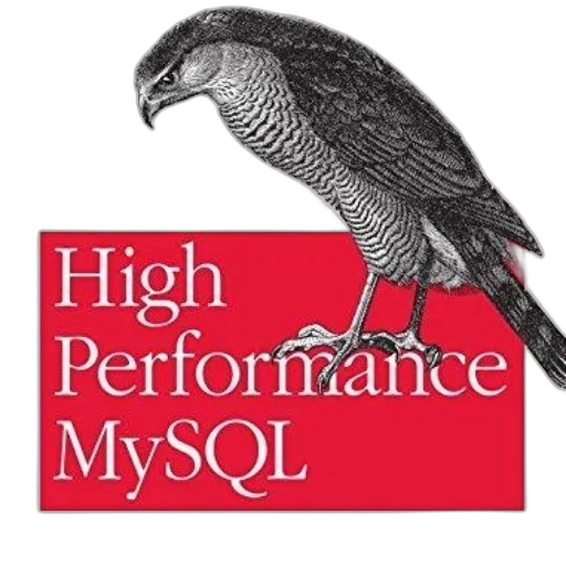 high, performance, mysql, book, cover, featuring, bird, red transparent PNG cut-out