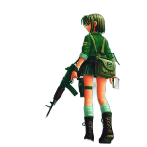 weapon, jacket, dress, sword, concept art, pixel art, 3d render, fantasy art transparent PNG cut-out
