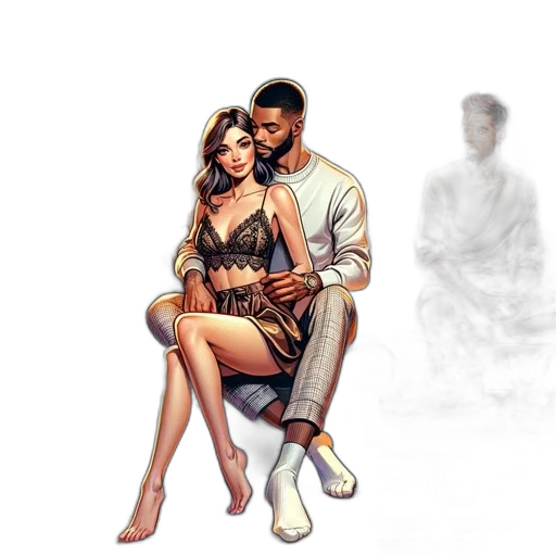 dress, concept art, comic book art, pixel art, photorealistic, fog, fire, outer space transparent PNG cut-out