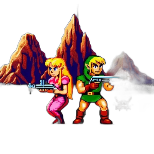 weapon, sword, pixel art, concept art, fantasy art, comic book art, fire, snow transparent PNG cut-out
