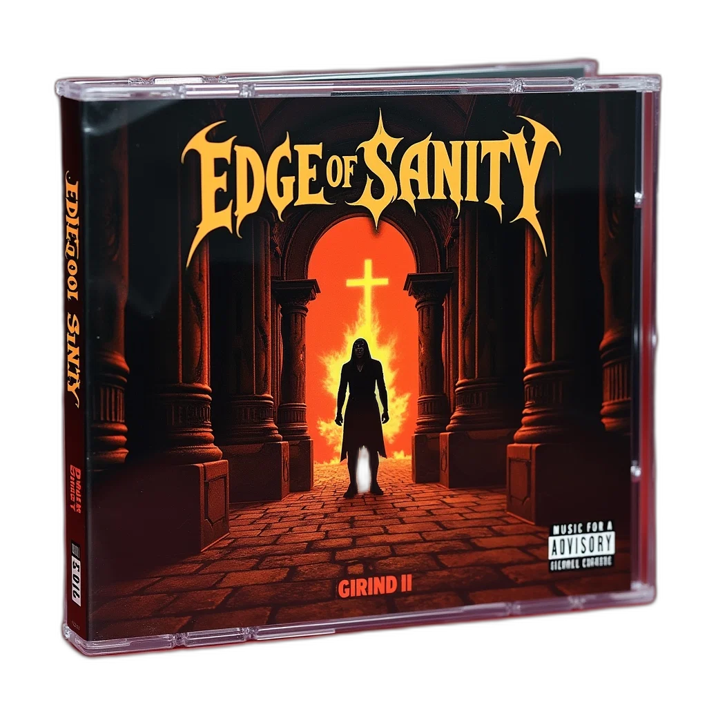 second, image, shows, same, album, cover, title, edge transparent PNG cut-out