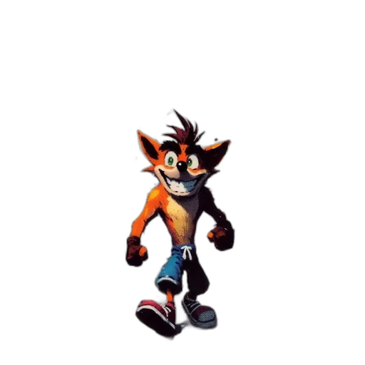 animal, creature, mask, staff, pixel art, concept art, 3d render, comic book art transparent PNG cut-out