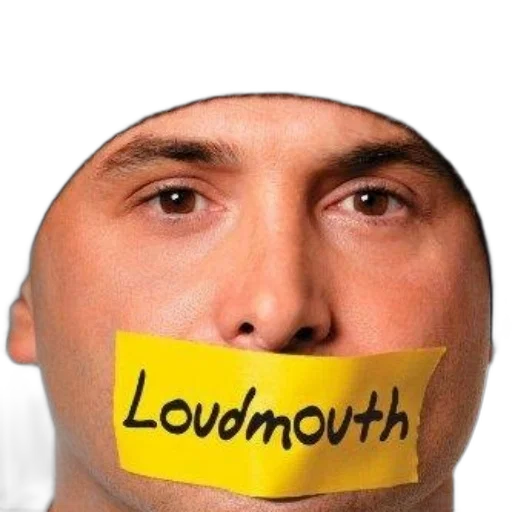 mask, face, hat, man, gray, beanie, yellow, tape transparent PNG cut-out