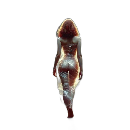 dress, creature, robot, hair, 3d render, concept art, pixel art, photorealistic transparent PNG cut-out