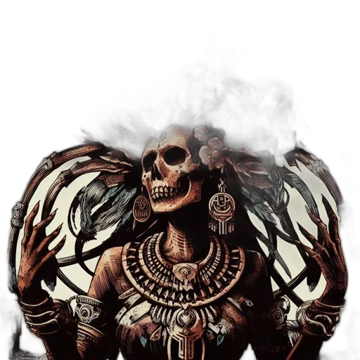 mask, jacket, crown, jewelry, fantasy art, concept art, photorealistic, pixel art transparent PNG cut-out