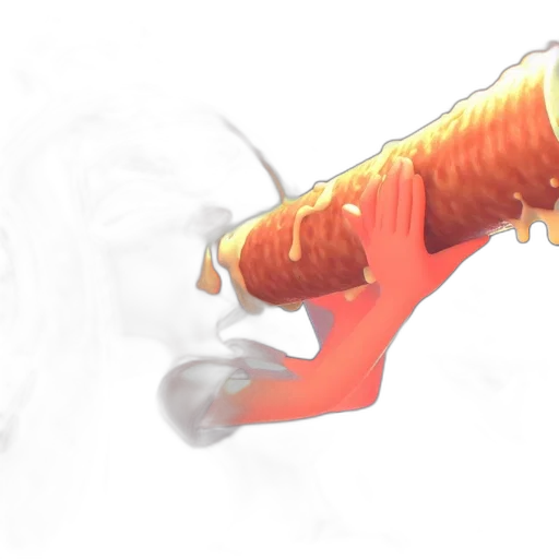 dragon, weapon, creature, staff, concept art, 3d render, fantasy art, photorealistic transparent PNG cut-out