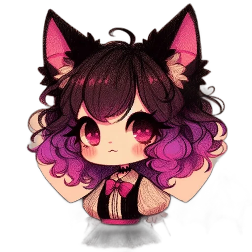 staff, creature, pixel art, anime, fantasy art, watercolor, dark, monochrome transparent PNG cut-out
