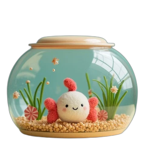 3d render, concept art, photorealistic, underwater transparent PNG cut-out