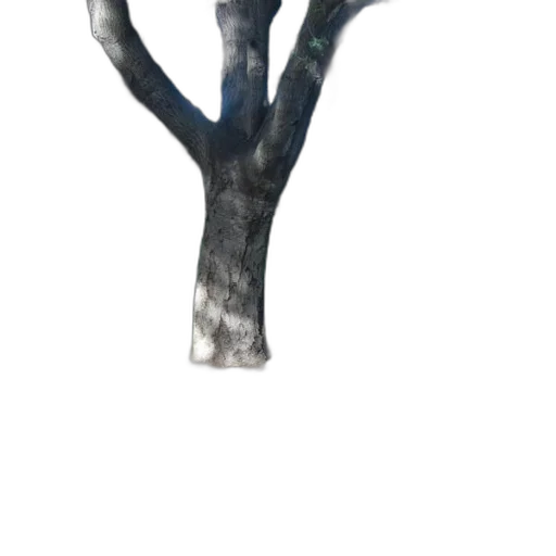 tree, staff, crown, creature, 3d render, concept art, watercolor, photorealistic transparent PNG cut-out