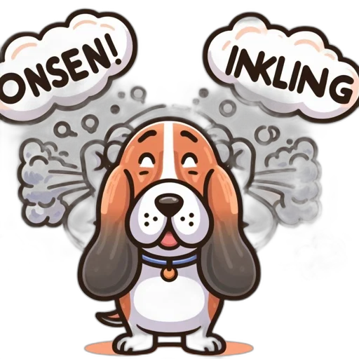 comic, panel, beagle, shows, surprise, while, clinging, onto transparent PNG cut-out