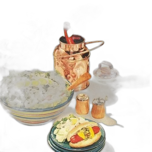 food, photorealistic, watercolor, 3d render, oil painting, fog, vintage, advertisement transparent PNG cut-out