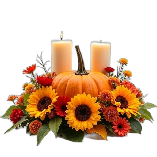 floral, arrangement, variety, flowers, foliage, including, sunflowers, daisies transparent PNG cut-out