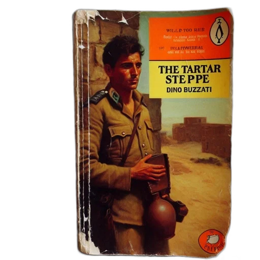 book, cover, tartar, steppe, featuring, man, military, uniform transparent PNG cut-out