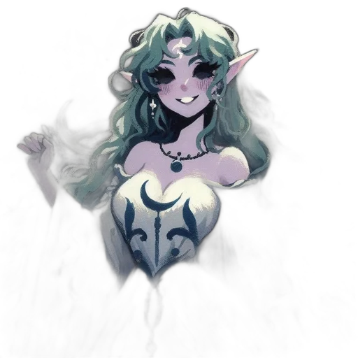creature, mask, crown, dragon, fantasy art, concept art, pixel art, watercolor transparent PNG cut-out