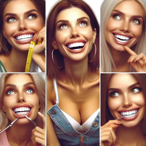 face, jewelry, photorealistic, 3d render, cartoon, comic book art, series, six transparent PNG cut-out