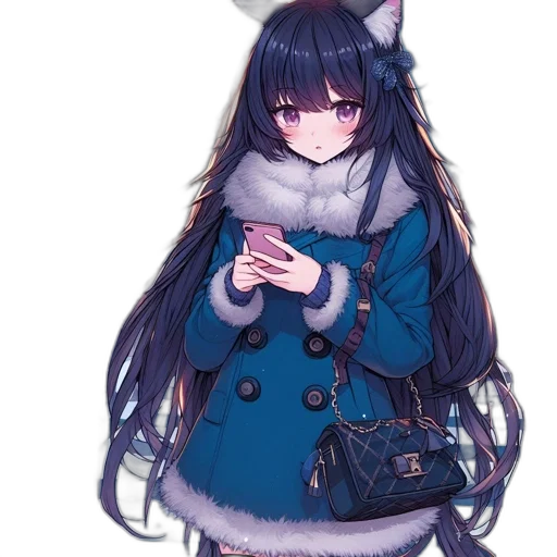 staff, hat, animal, weapon, pixel art, anime, concept art, fantasy art transparent PNG cut-out