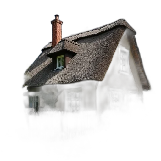 building, umbrella, hair, hat, 3d render, photorealistic, concept art, watercolor transparent PNG cut-out