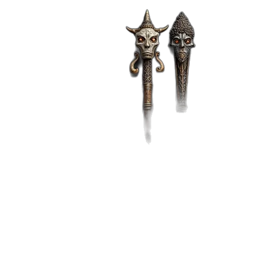 jewelry, sword, staff, weapon transparent PNG cut-out