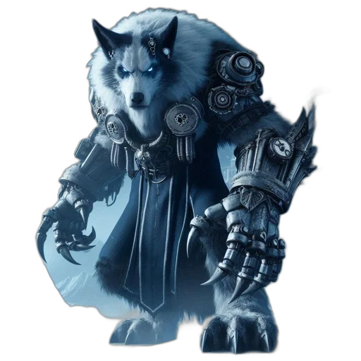animal, staff, creature, mask, concept art, fantasy art, 3d render, pixel art transparent PNG cut-out