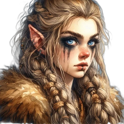 dragon, face, staff, fantasy art, concept art, photorealistic, pixel art, earth tones transparent PNG cut-out