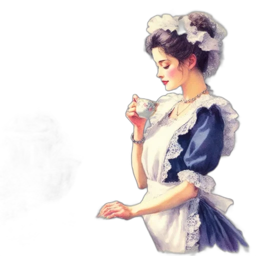 dress, staff, bottle, food, oil painting, watercolor, photorealistic, concept art transparent PNG cut-out