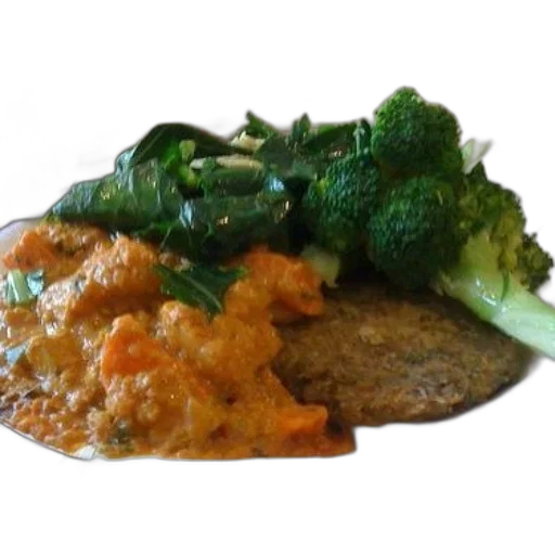 food, plate, broccoli, greens, creamy, sauce transparent PNG cut-out