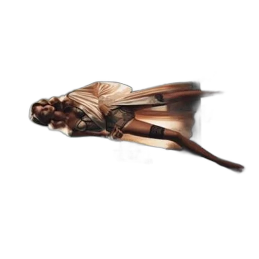 shoes, staff, weapon, sword, 3d render, photorealistic, concept art, elegant transparent PNG cut-out