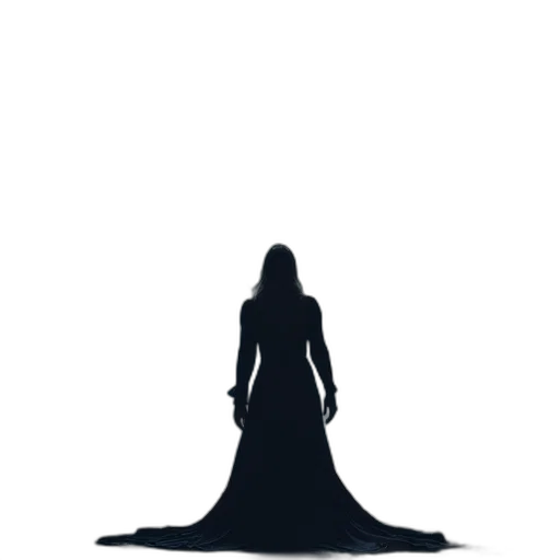 dress, staff, hair, crown, pixel art, concept art, fantasy art, 3d render transparent PNG cut-out