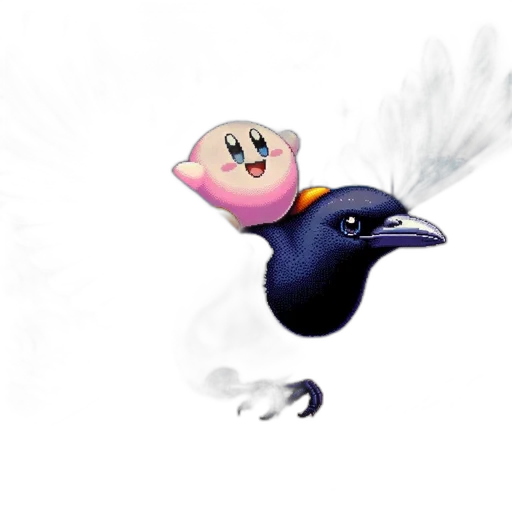 animal, creature, mask, weapon, concept art, 3d render, pixel art, watercolor transparent PNG cut-out