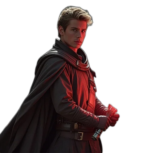 jacket, staff, sword, weapon transparent PNG cut-out