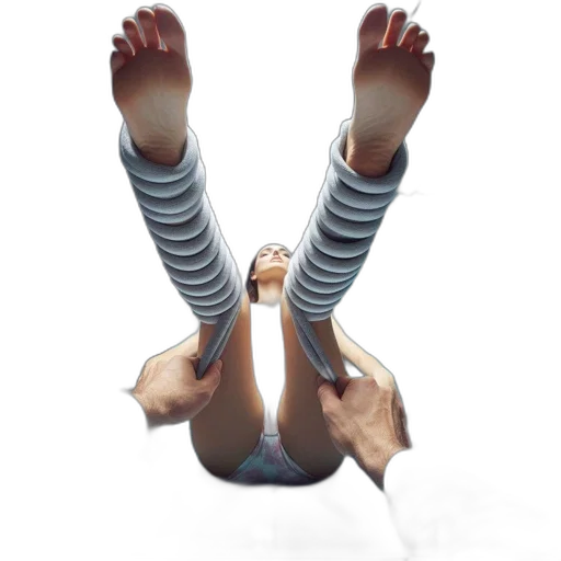 shoes, robot, staff, mask, 3d render, concept art, photorealistic, underwater transparent PNG cut-out