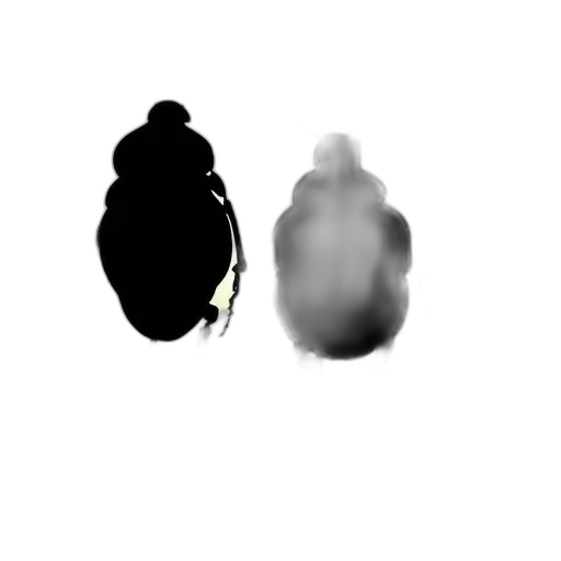 face, animal, creature, crown, photorealistic, concept art, 3d render, pixel art transparent PNG cut-out