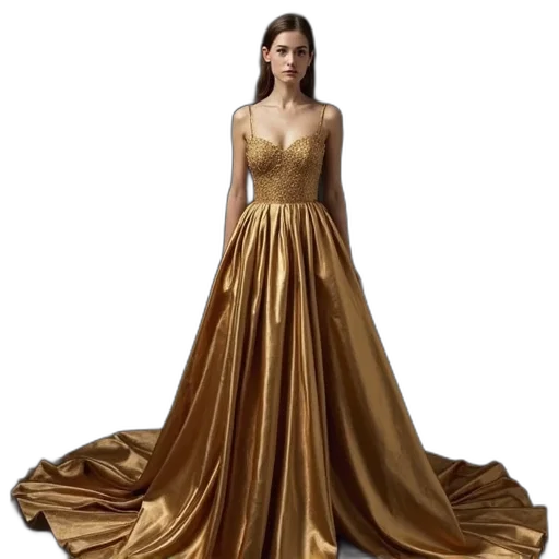 dress, jewelry, concept art, photorealistic transparent PNG cut-out