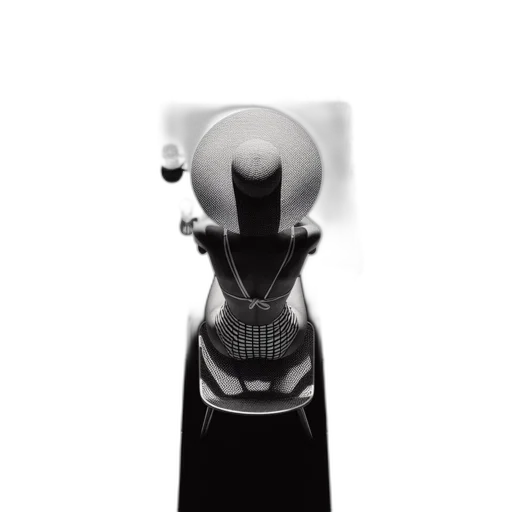 robot, mask, dress, crown, 3d render, concept art, photorealistic, comic book art transparent PNG cut-out
