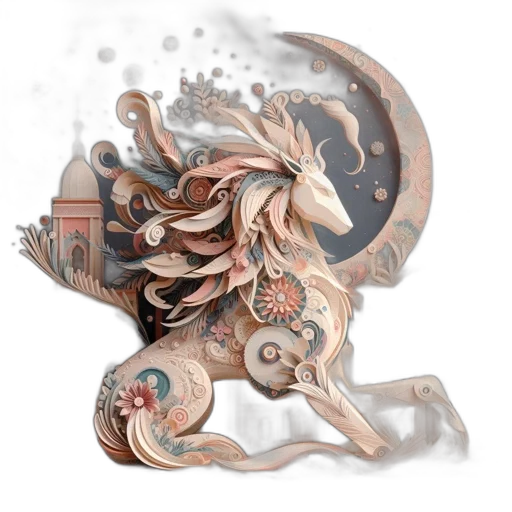 dragon, mask, staff, jewelry, fantasy art, concept art, photorealistic, 3d render transparent PNG cut-out