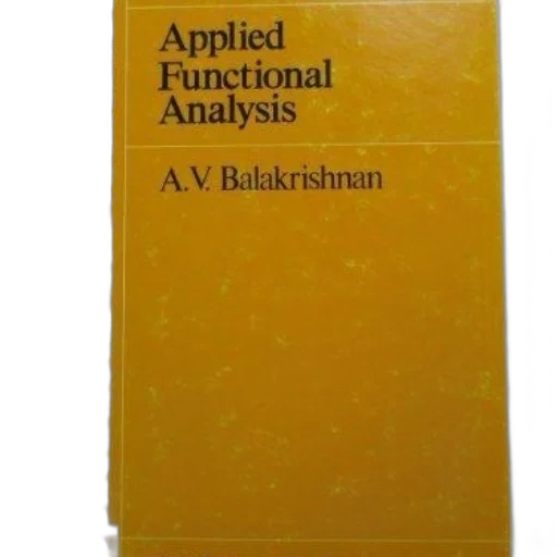 image, shows, cover, book, titled, applied, functional, analysis transparent PNG cut-out