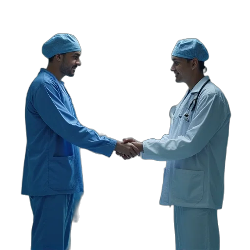 staff, 3d render, bridging, oncology, primary, care, era, patient transparent PNG cut-out